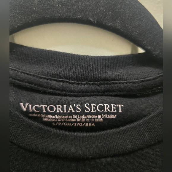 ​Victoria's Secret Rhinestone Logo Graphic Tee - Picture 3 of 8